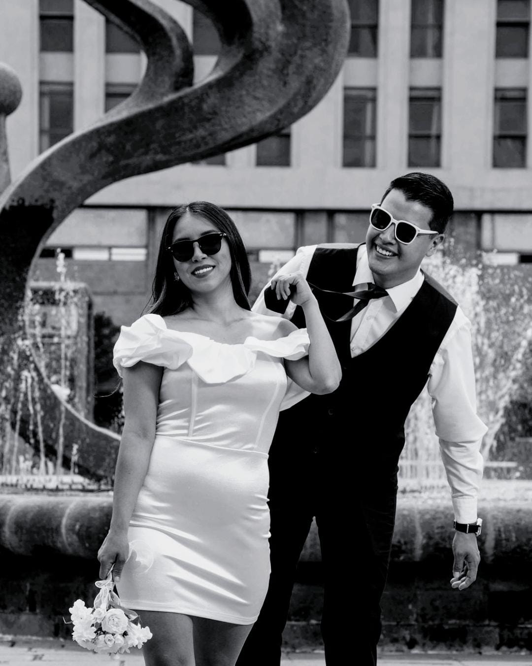 Moisés y Dalila de viaje