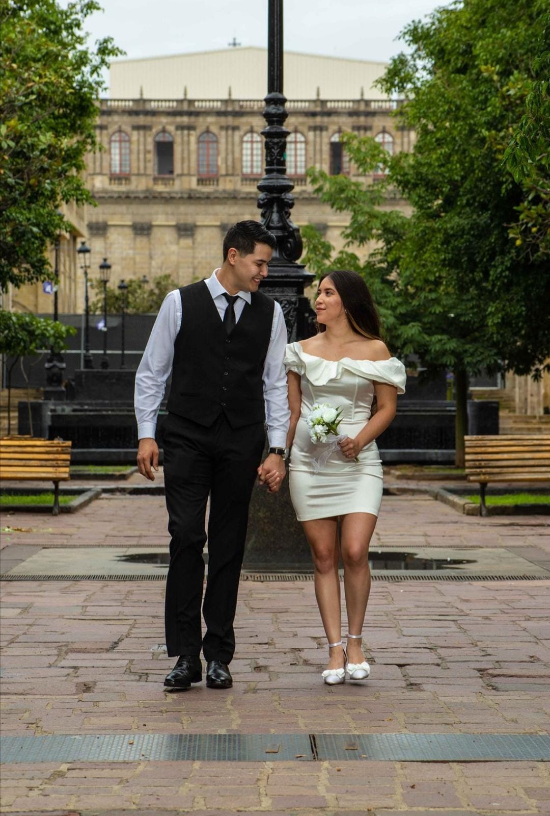 Moisés y Dalila de viaje