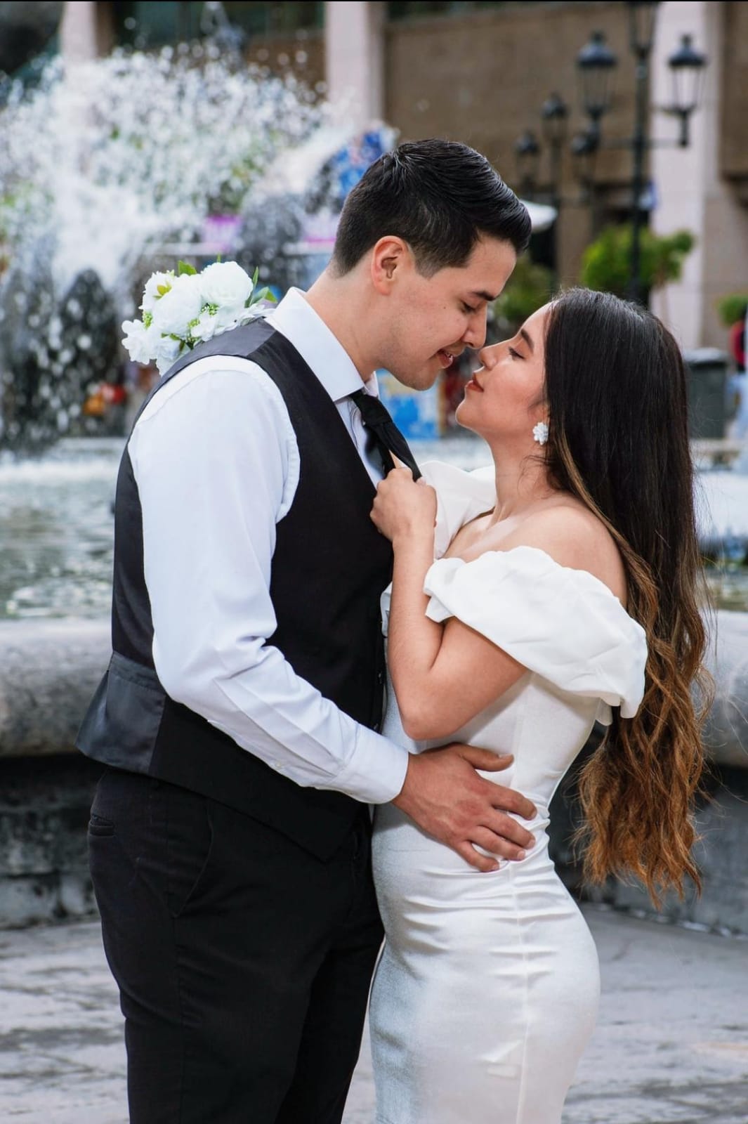 Moisés y Dalila de viaje